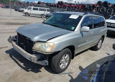 2003 Toyota Highlander V6 z USA, uszkodzony, nr VIN JTEGF21A830104655